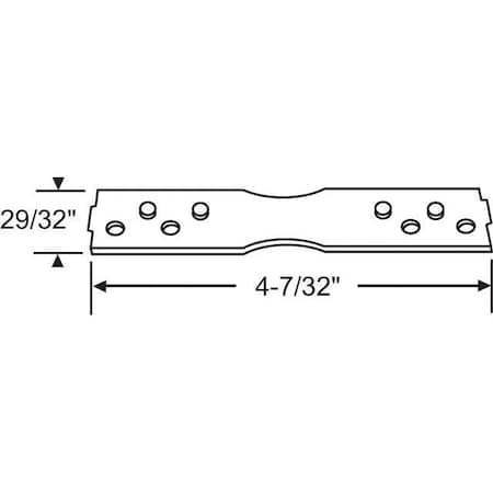 Strybuc 4-1/8in Black Top Spacer 39-602